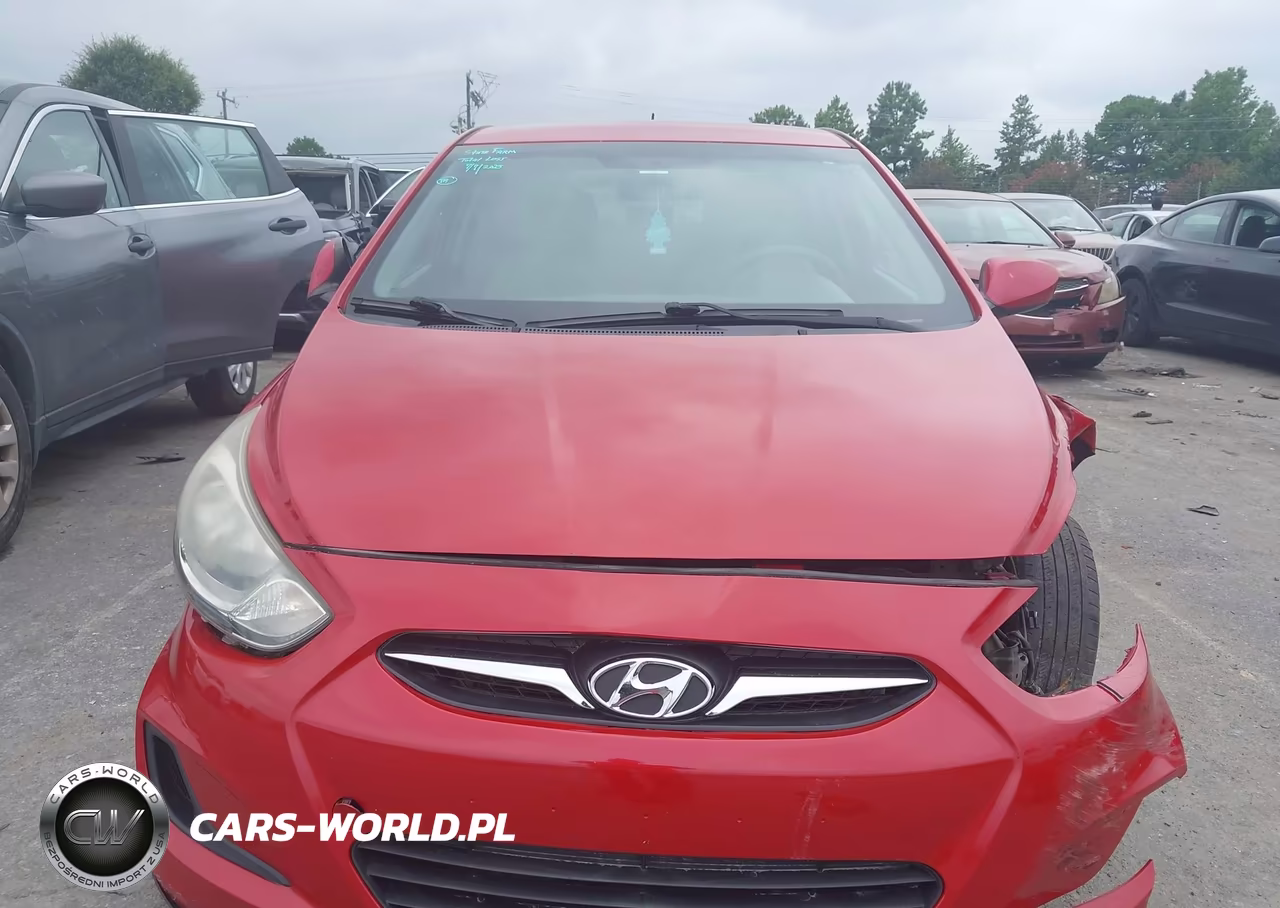 2013 Hyundai Accent Gls VIN:KMHCT4AE1DU511121 - 12