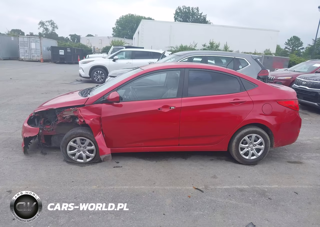 2013 Hyundai Accent Gls VIN:KMHCT4AE1DU511121 - 14