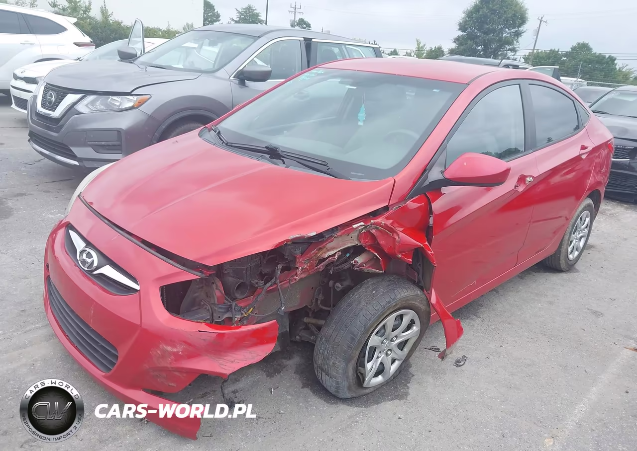 2013 Hyundai Accent Gls VIN:KMHCT4AE1DU511121 - 2