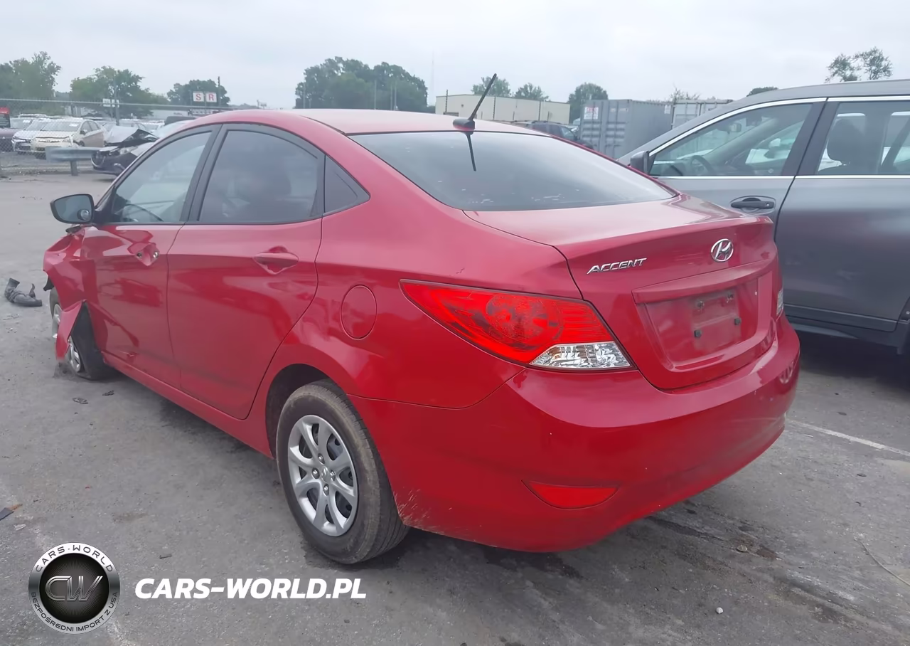 2013 Hyundai Accent Gls VIN:KMHCT4AE1DU511121 - 3