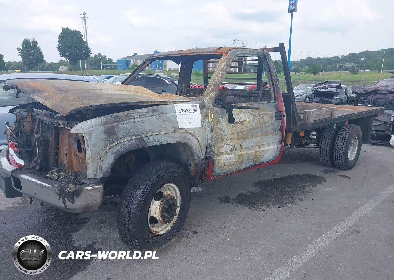 1995 GMC Sierra K3500 VIN:1GDJK34F2SE523617 - 2