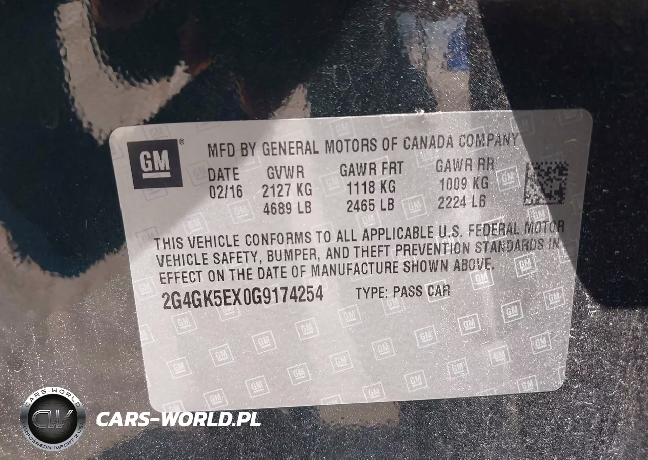 2016 Buick Regal Turbo VIN:2G4GK5EX0G9174254 - 9