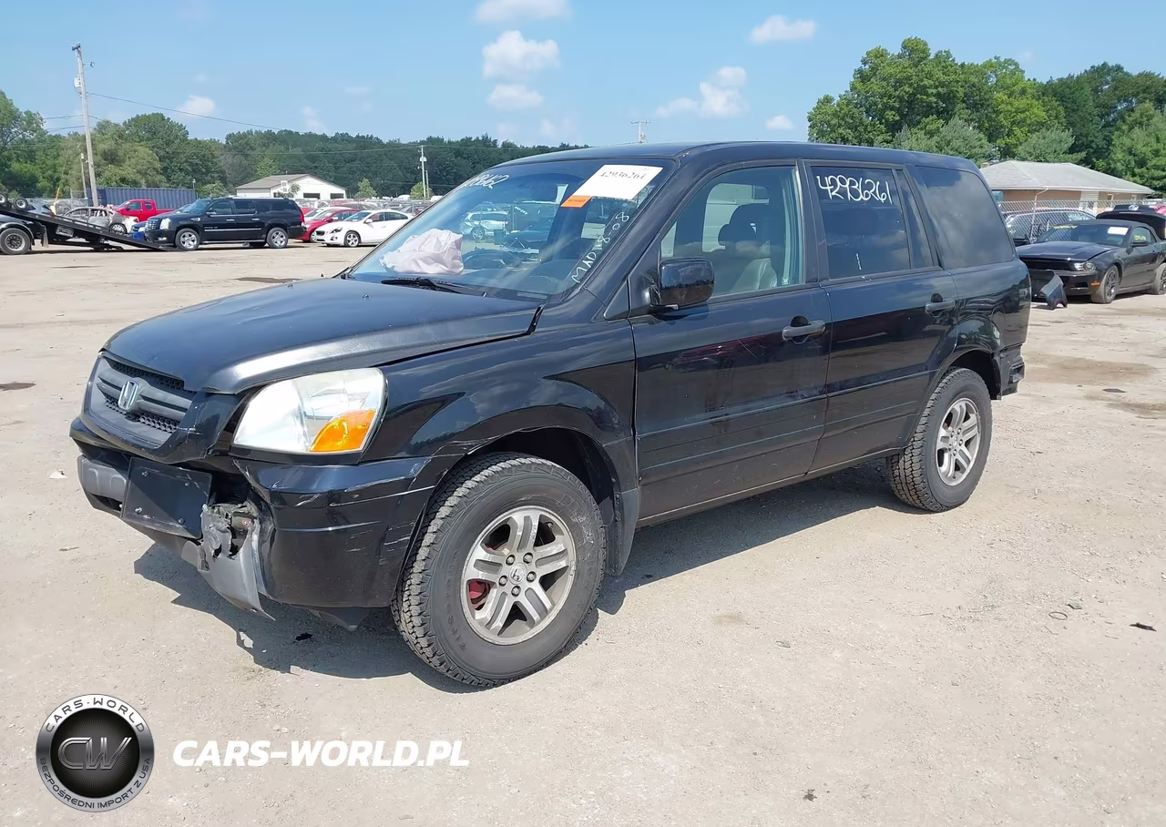 2005 Honda Pilot Ex-L VIN:5FNYF18625B019979 - 2