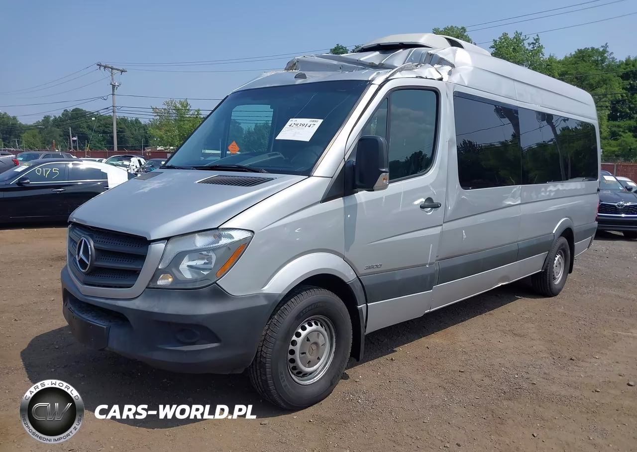 2016 Mercedes-Benz Sprinter 2500 High Roof VIN:8BRPE8DD9GE120838 - 2