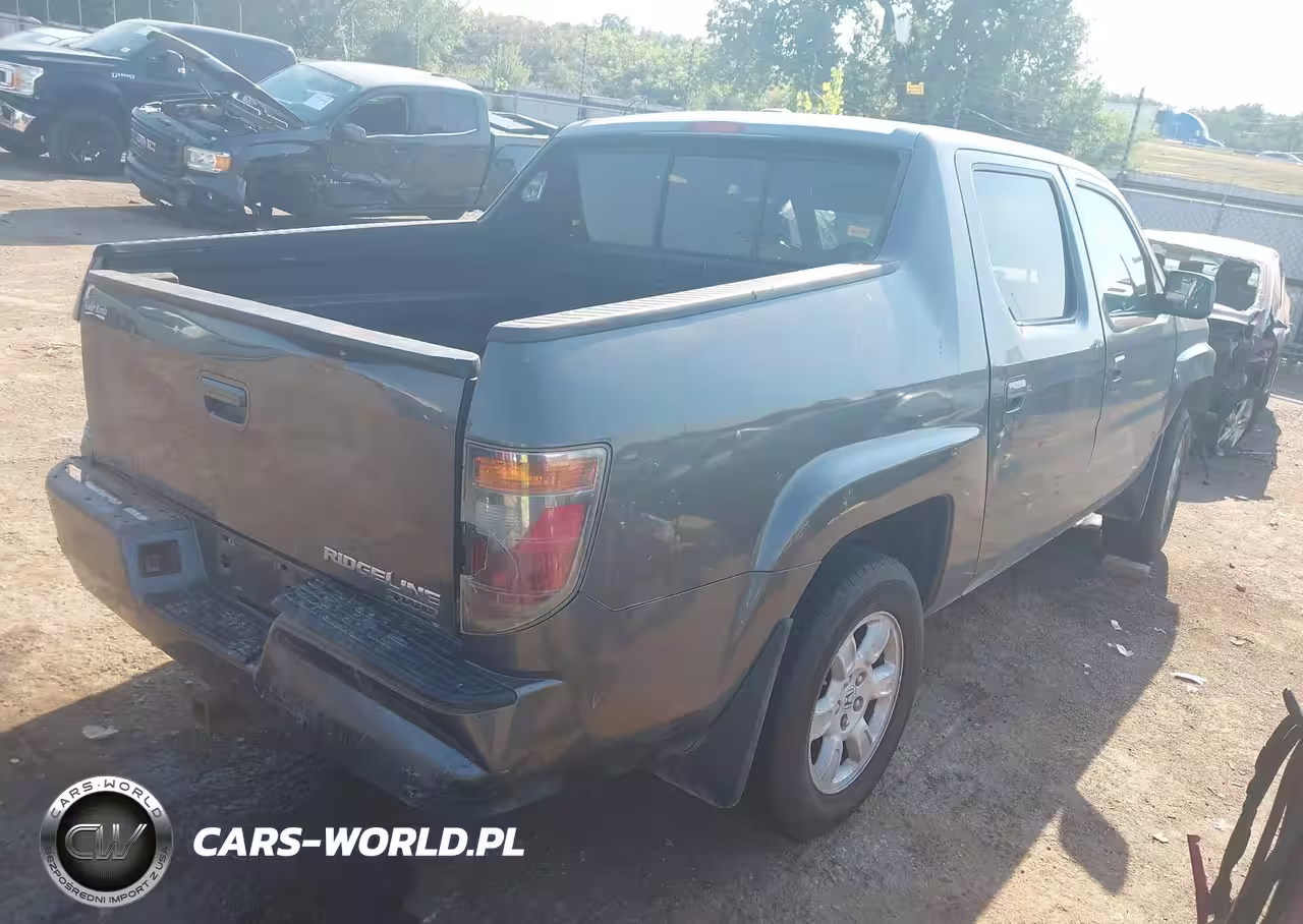 2007 Honda Ridgeline Rtl VIN:2HJYK16587H526111 - 4