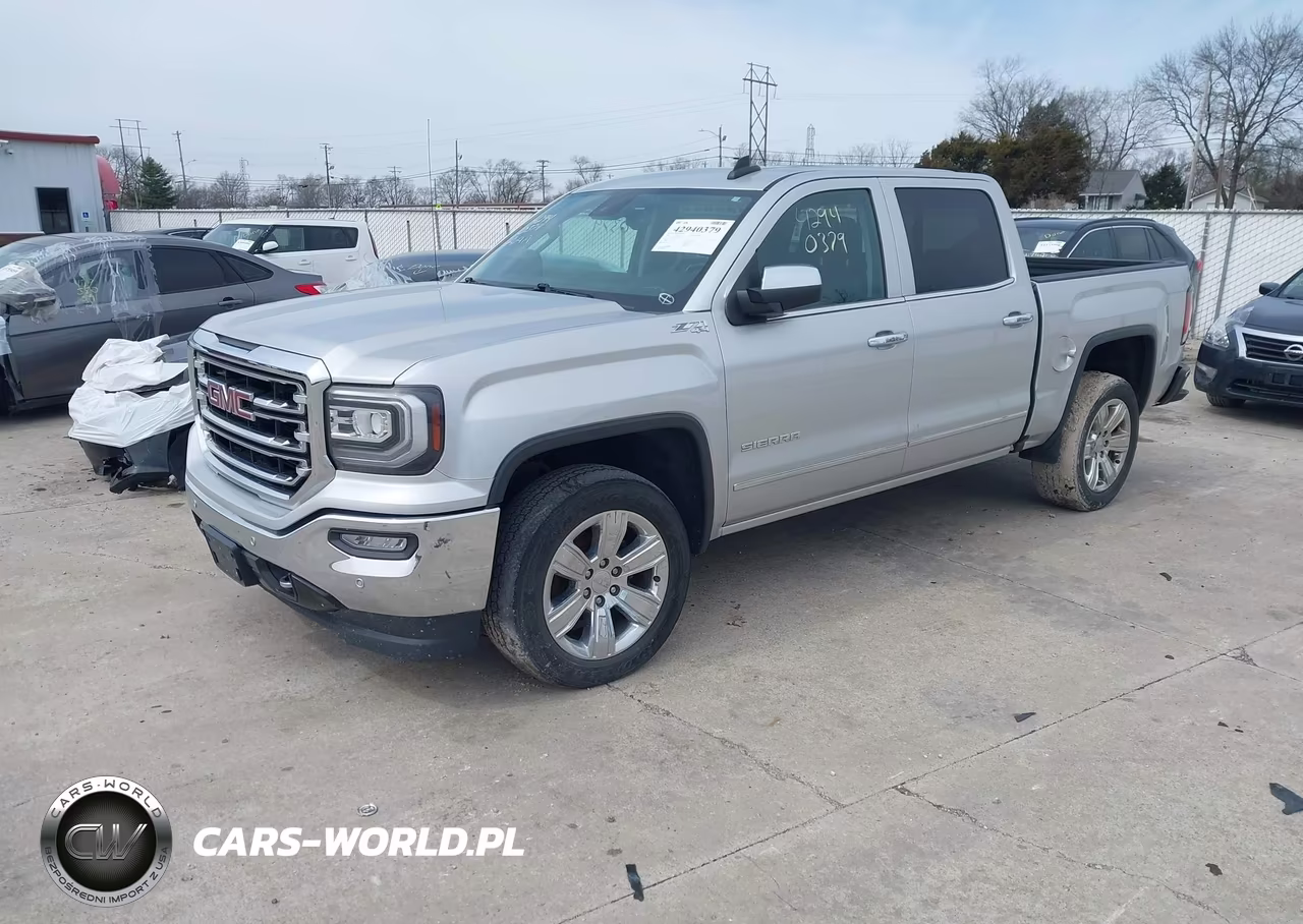 2018 GMC Sierra 1500 Slt VIN:3GTU2NEC6JG497886 - 2
