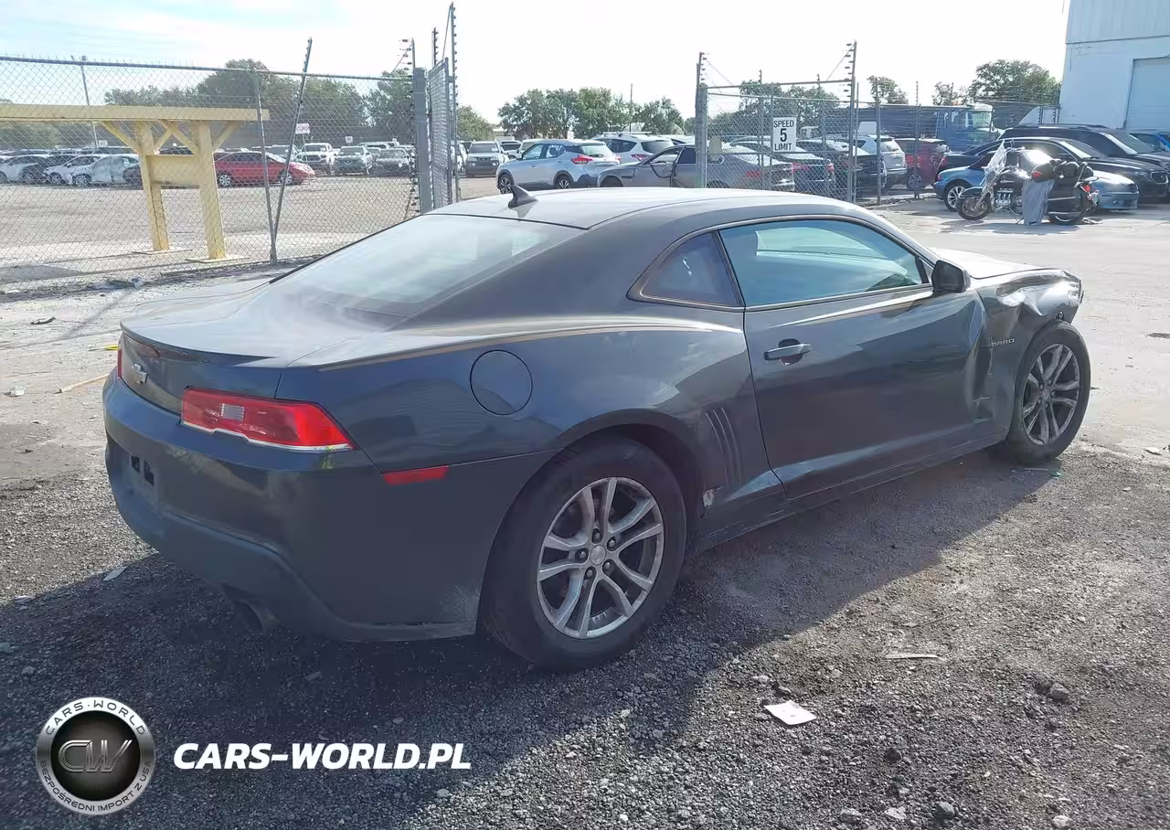 2014 Chevrolet Camaro 2Ls VIN:2G1FA1E32E9161830 - 4