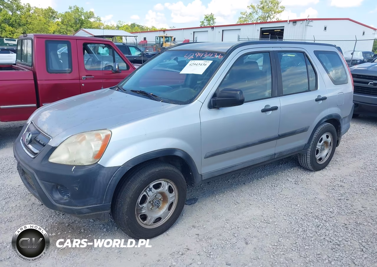 2005 Honda Cr-V Lx VIN:SHSRD68535U300132 - 2