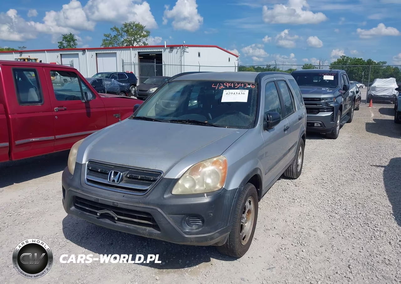 2005 Honda Cr-V Lx VIN:SHSRD68535U300132 - 6