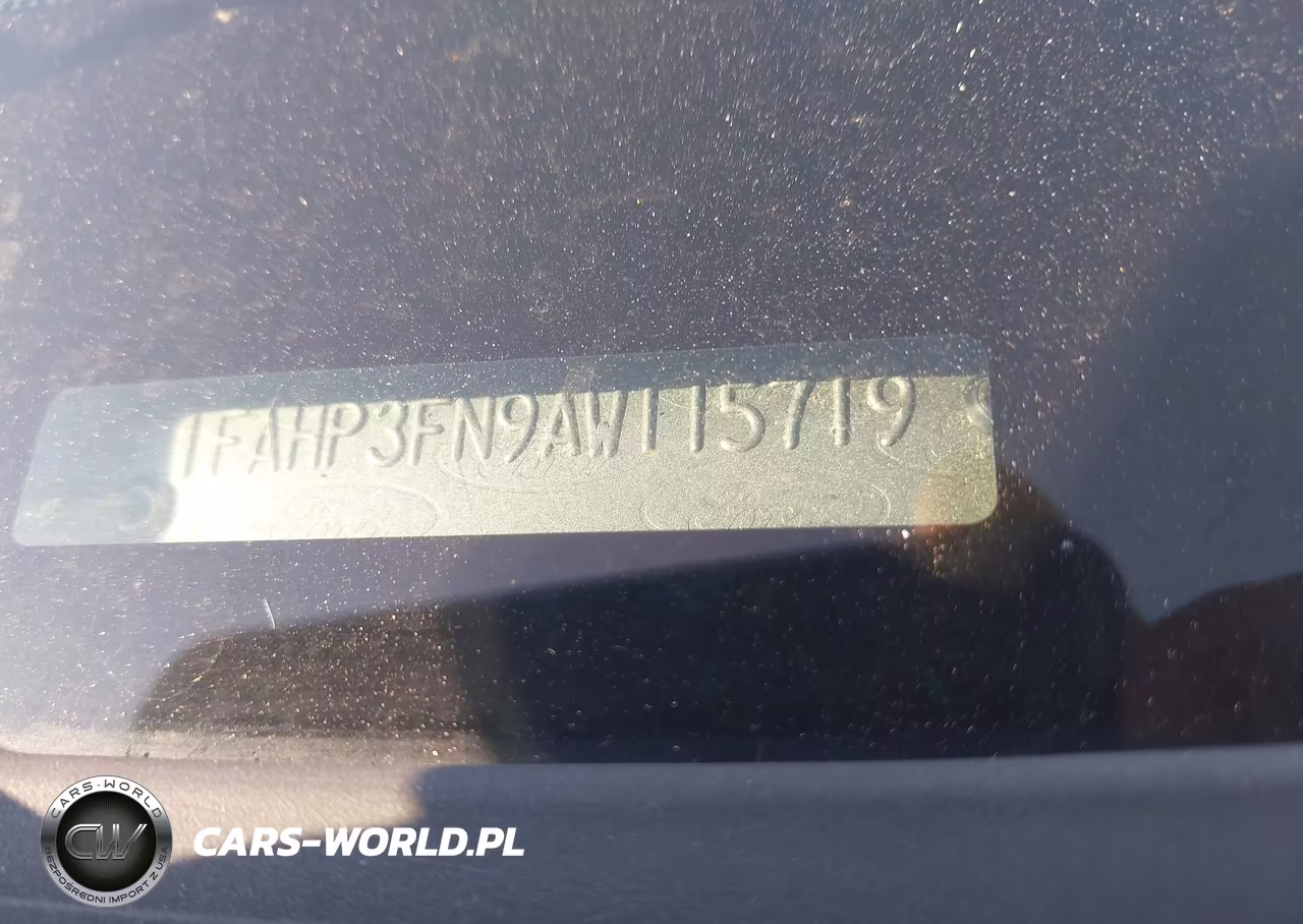 2010 Ford Focus Se VIN:1FAHP3FN9AW115719 - 9