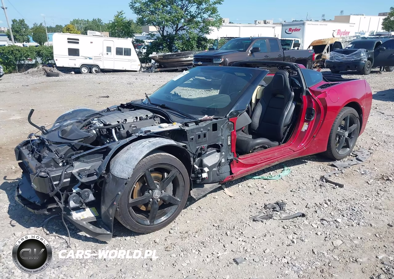 2014 Chevrolet Corvette Stingray VIN:1G1YB2D73E5115954 - 2