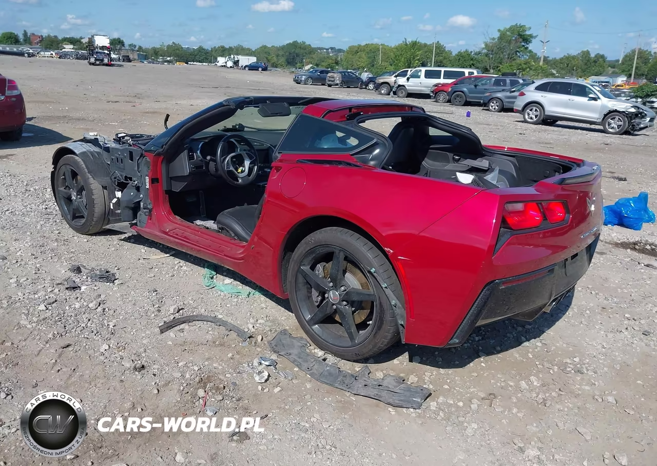 2014 Chevrolet Corvette Stingray VIN:1G1YB2D73E5115954 - 3