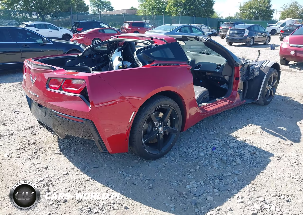 2014 Chevrolet Corvette Stingray VIN:1G1YB2D73E5115954 - 4