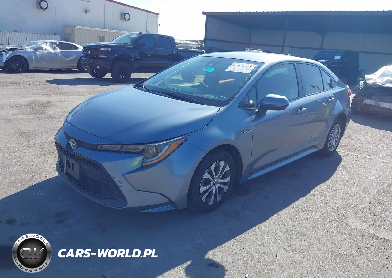 2021 Toyota Corolla Hybrid Le VIN:JTDEAMDE5MJ011110 - 2