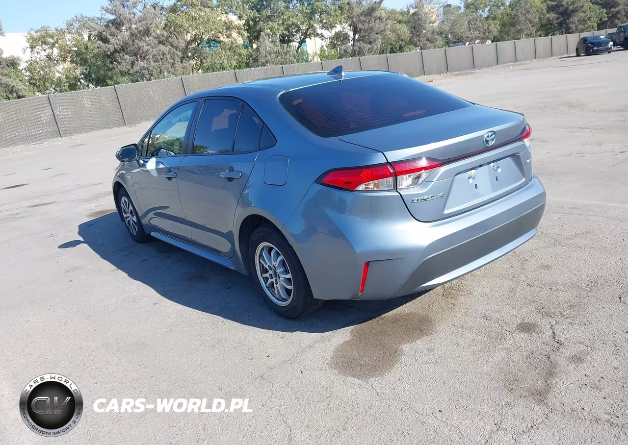 2021 Toyota Corolla Hybrid Le VIN:JTDEAMDE5MJ011110 - 3
