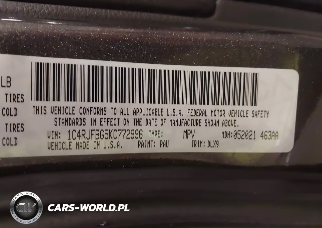 2019 Jeep Grand Cherokee Limited 4X4 VIN:1C4RJFBG5KC772996 - 9