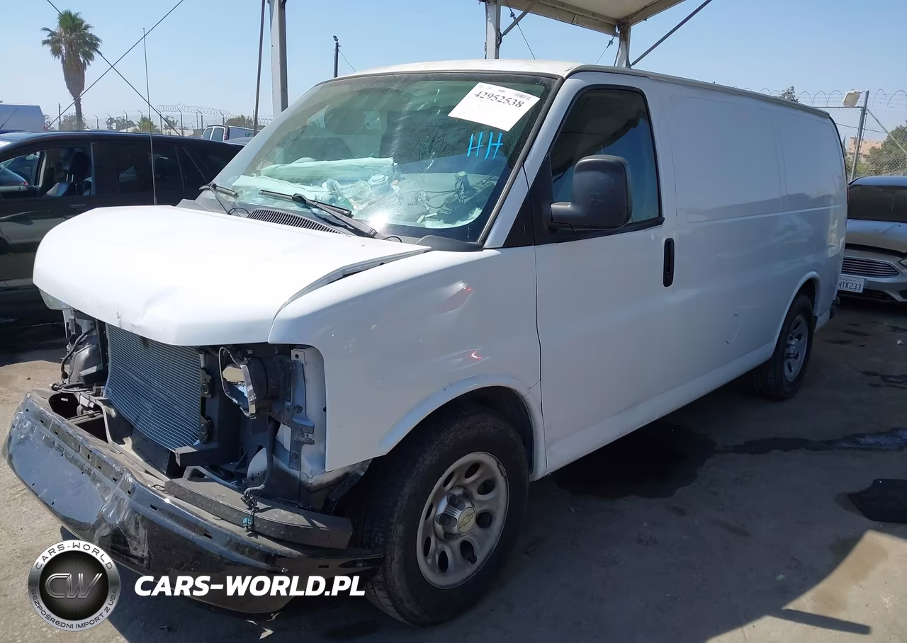 2013 Chevrolet Express 1500 Work Van VIN:1GCSGAFX2D1123412 - 2