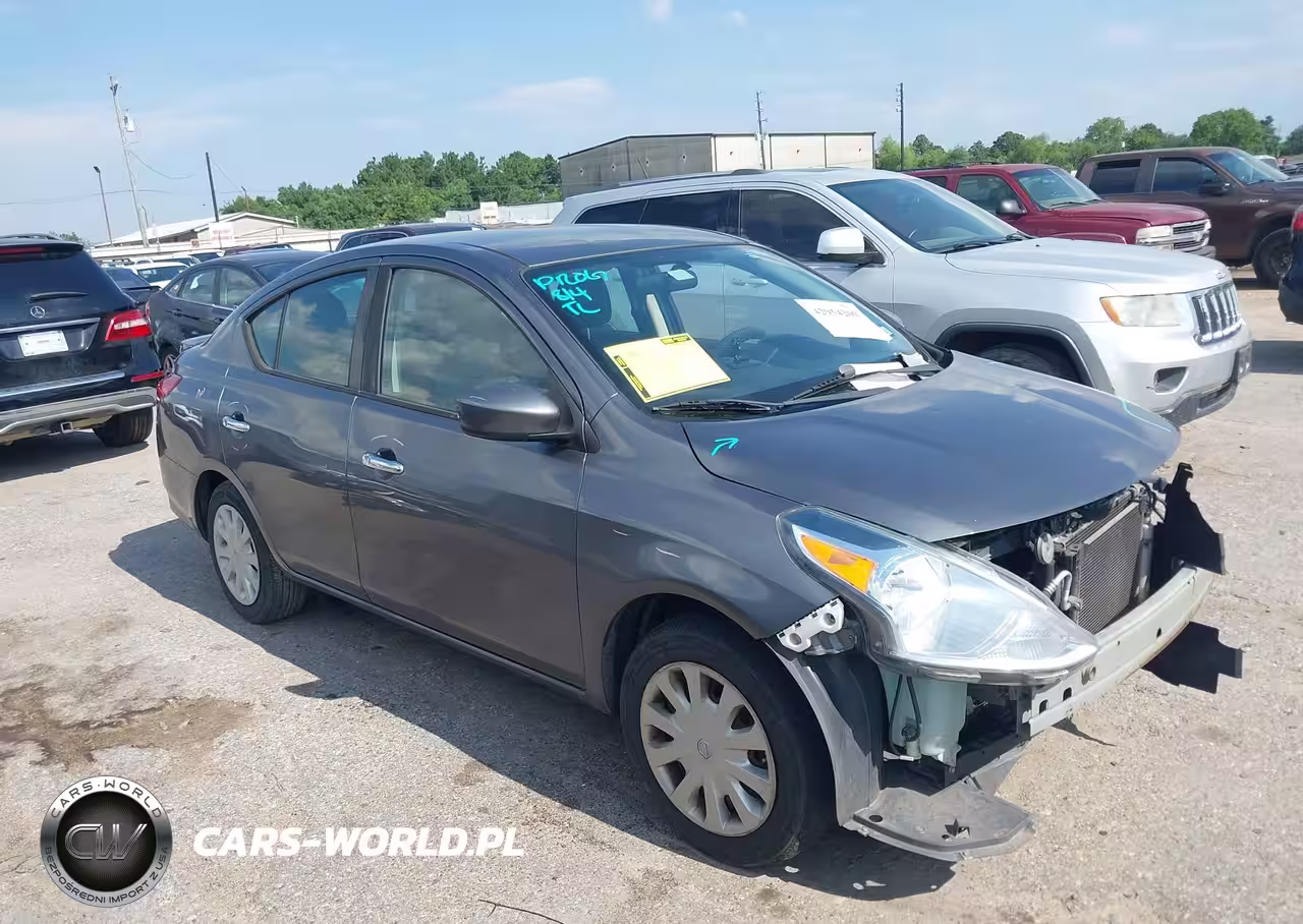 2016 Nissan Versa 1.6 S-1.6 S+-1.6 Sl-1.6 Sv
