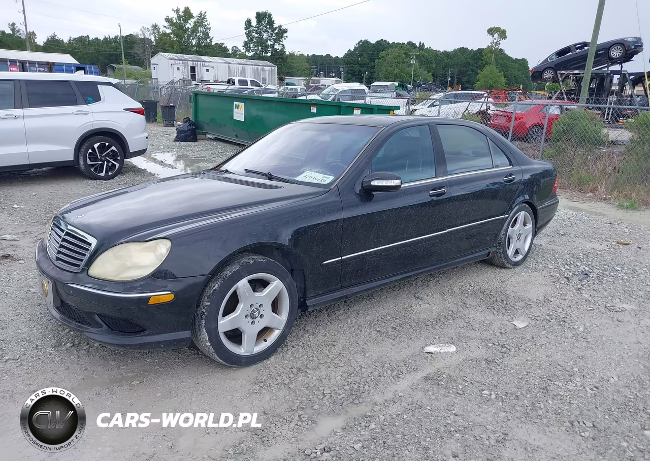 2003 Mercedes-Benz S 500 VIN:WDBNG75J43A366939 - 2