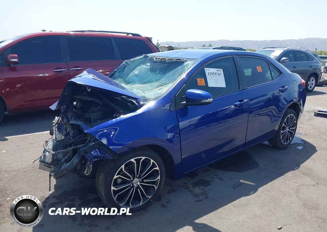 2014 Toyota Corolla S Plus VIN:2T1BURHE1EC044572 - 2