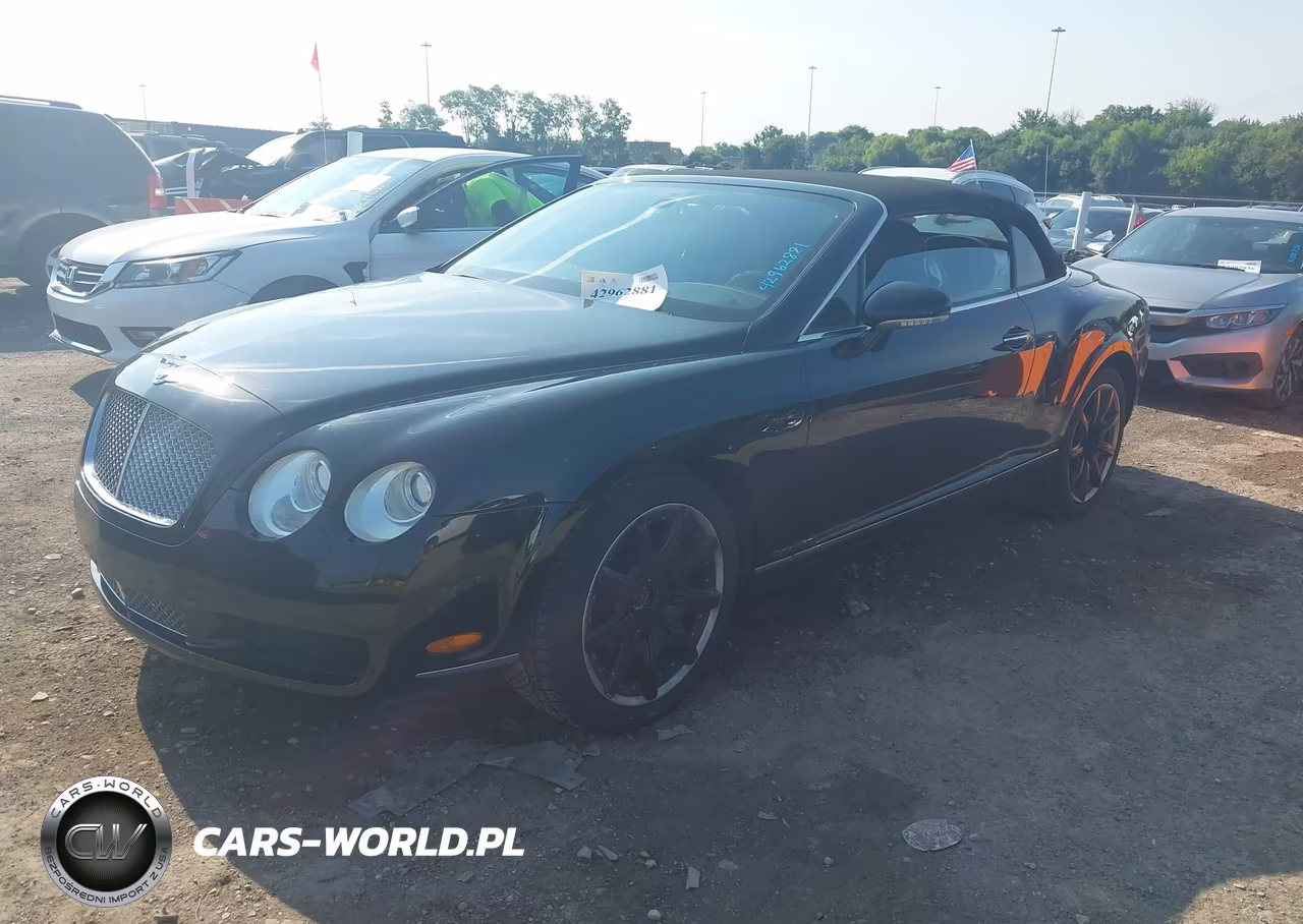 2008 Bentley Continental Gtc VIN:SCBDR33W78C055423 - 2