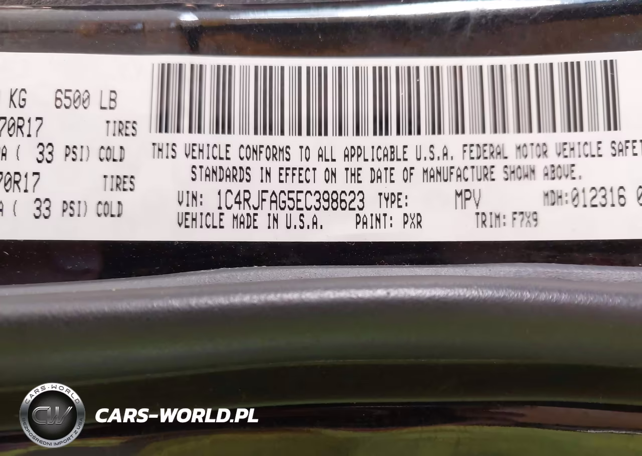 2014 Jeep Grand Cherokee Laredo VIN:1C4RJFAG5EC398623 - 9