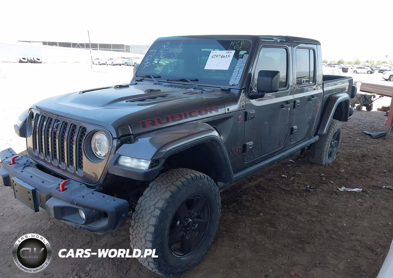 2021 Jeep Gladiator Rubicon 4X4 VIN:1C6JJTBM0ML523517 - 2