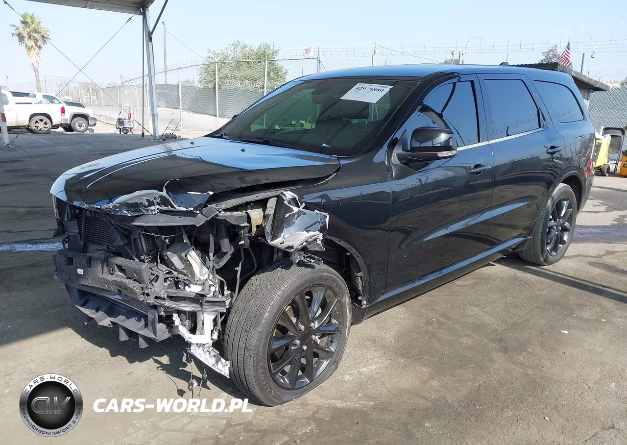 2017 Dodge Durango Gt Rwd VIN:1C4RDHDG8HC896737 - 2