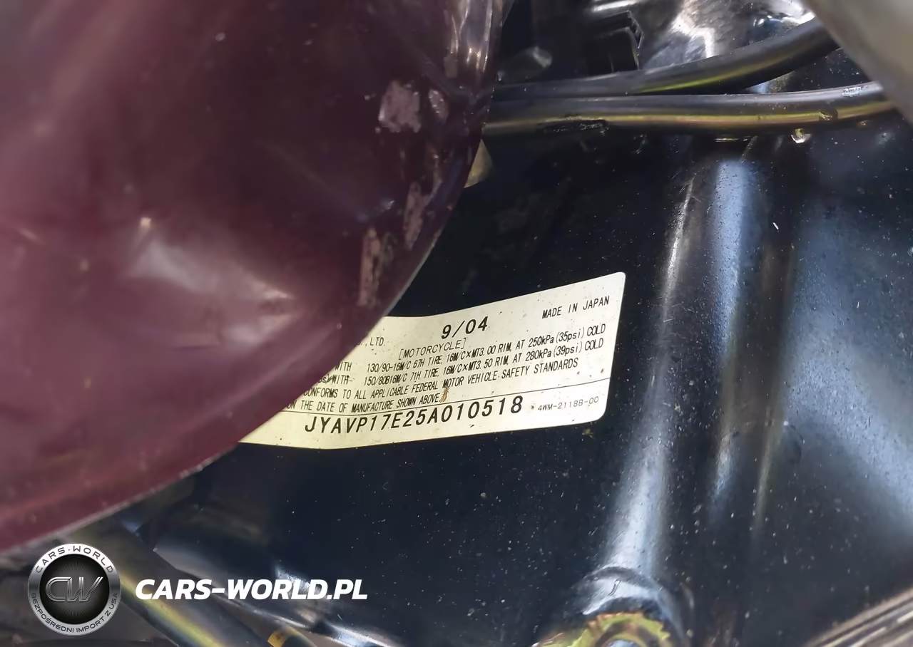 2005 Yamaha Xv1700 A VIN:JYAVP17E25A010518 - 10