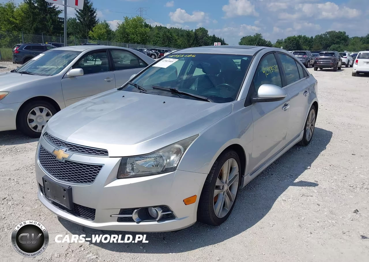 2014 Chevrolet Cruze Ltz VIN:1G1PG5SBXE7225362 - 2