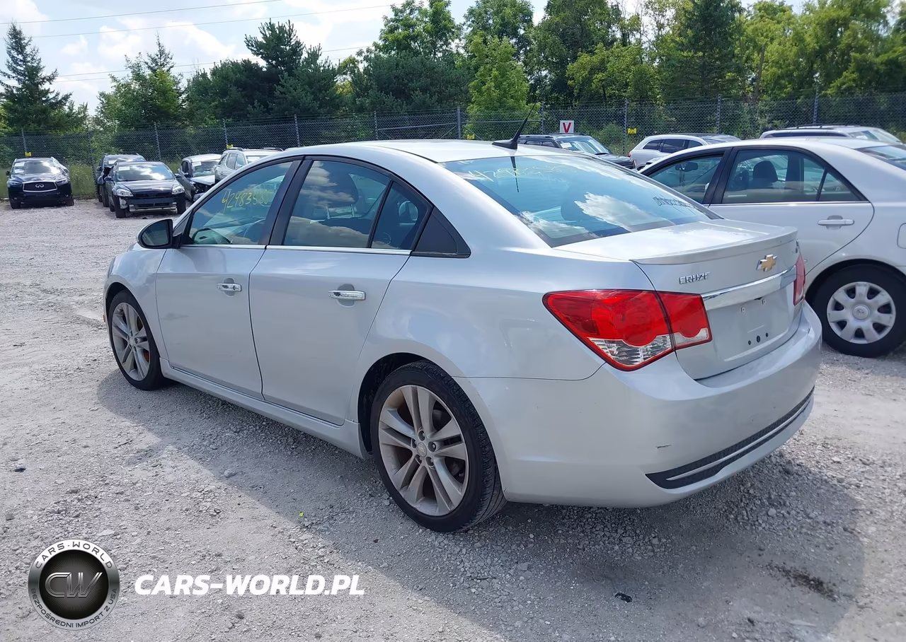 2014 Chevrolet Cruze Ltz VIN:1G1PG5SBXE7225362 - 3