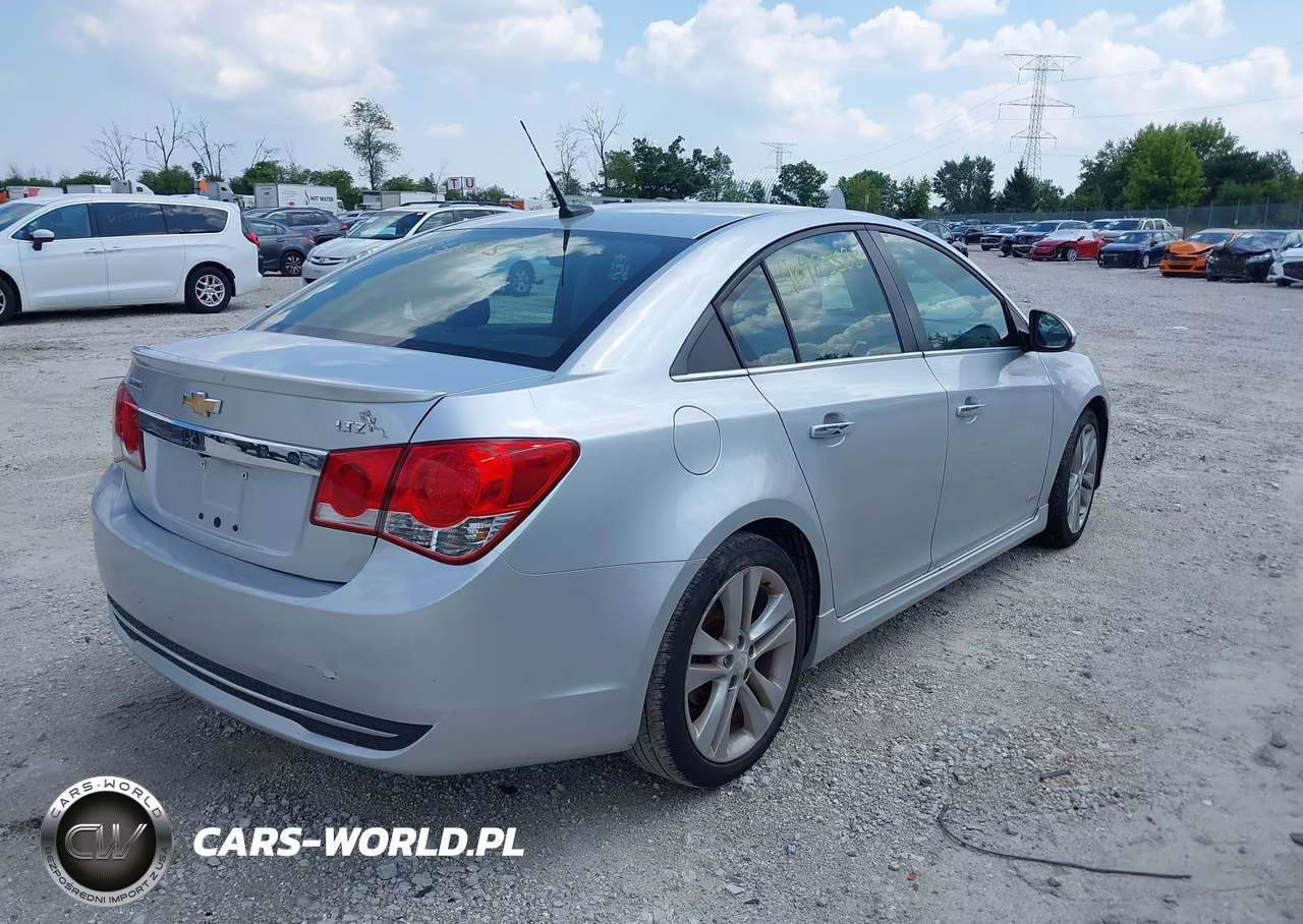 2014 Chevrolet Cruze Ltz VIN:1G1PG5SBXE7225362 - 4