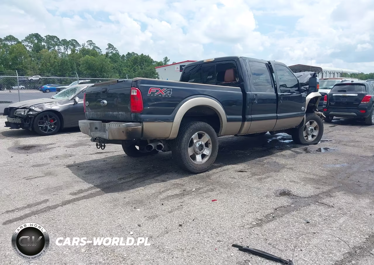 2013 Ford F-350 Lariat VIN:1FT8W3BT4DEA78607 - 4