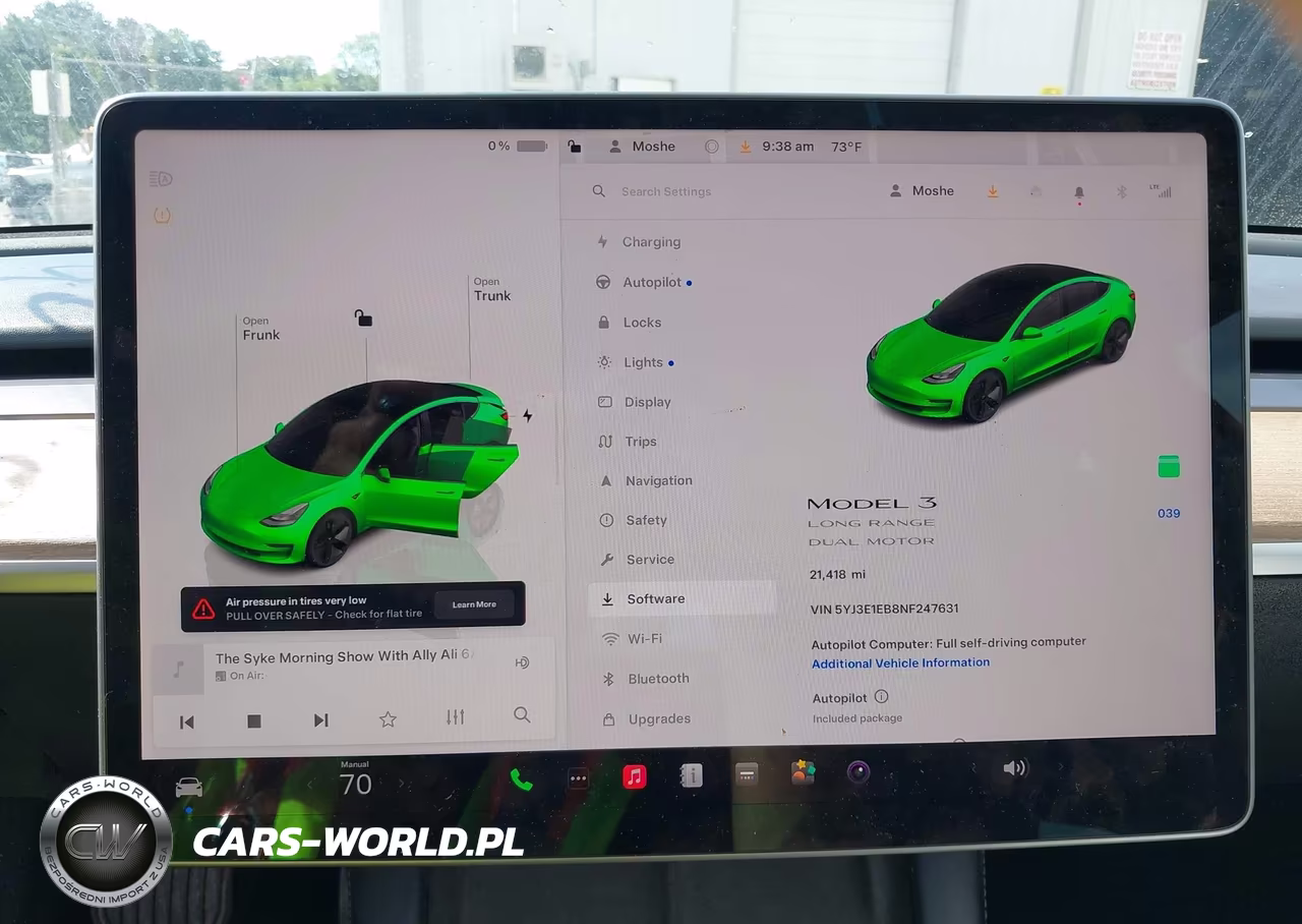 2022 Tesla Model 3 Long Range Dual Motor All-Wheel Drive VIN:5YJ3E1EB8NF247631 - 17