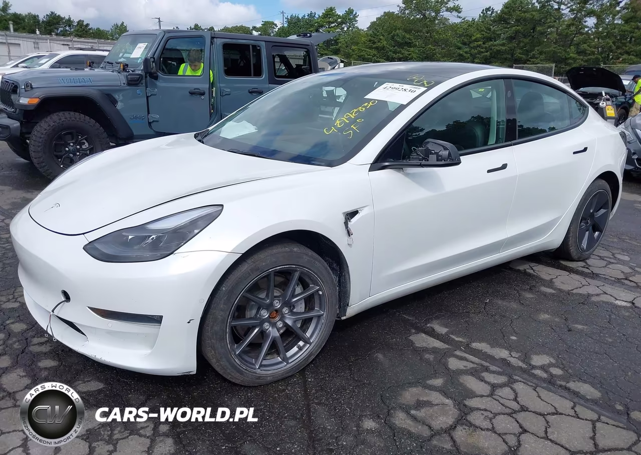 2022 Tesla Model 3 Long Range Dual Motor All-Wheel Drive VIN:5YJ3E1EB8NF247631 - 2