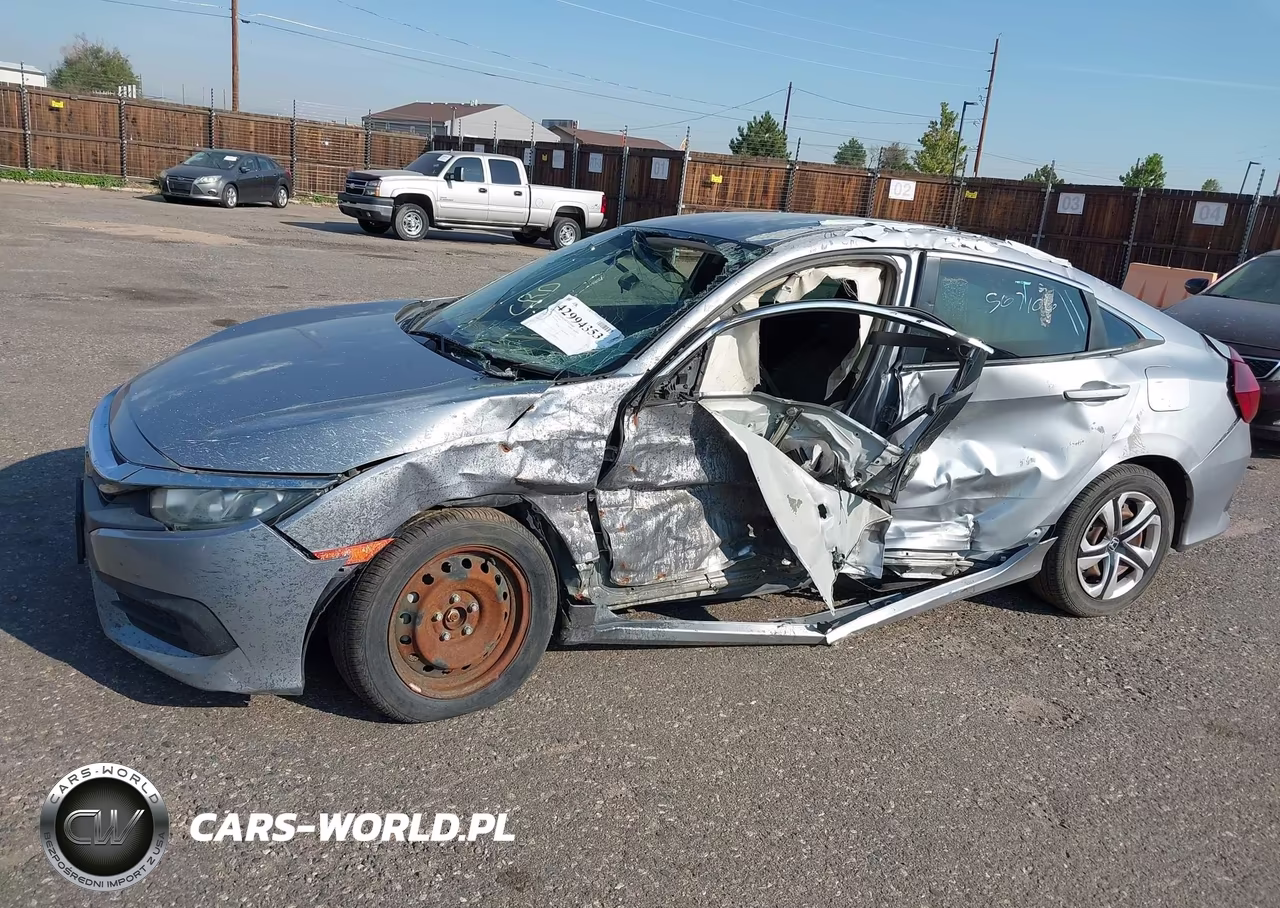2018 Honda Civic Lx VIN:2HGFC2F59JH528196 - 13