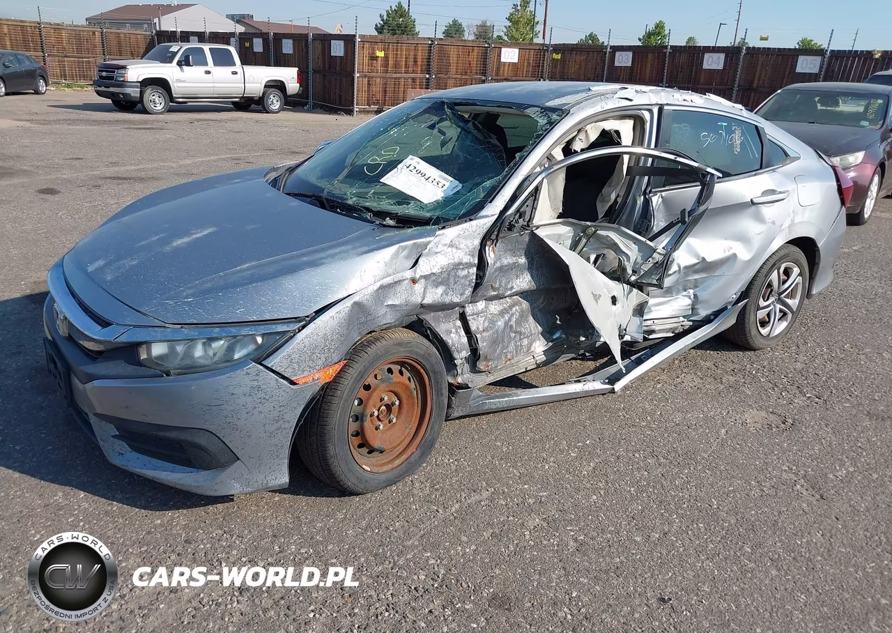 2018 Honda Civic Lx VIN:2HGFC2F59JH528196 - 2