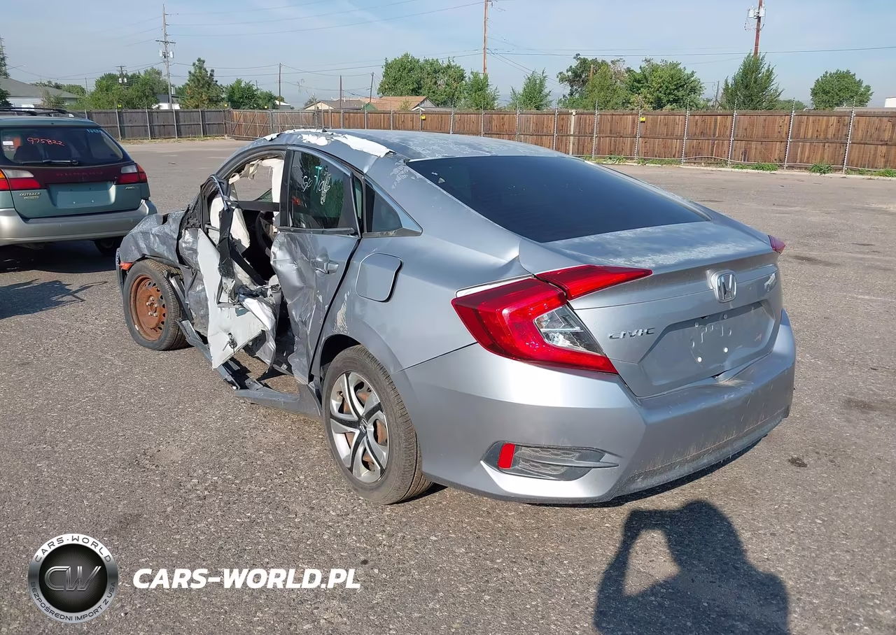 2018 Honda Civic Lx VIN:2HGFC2F59JH528196 - 3
