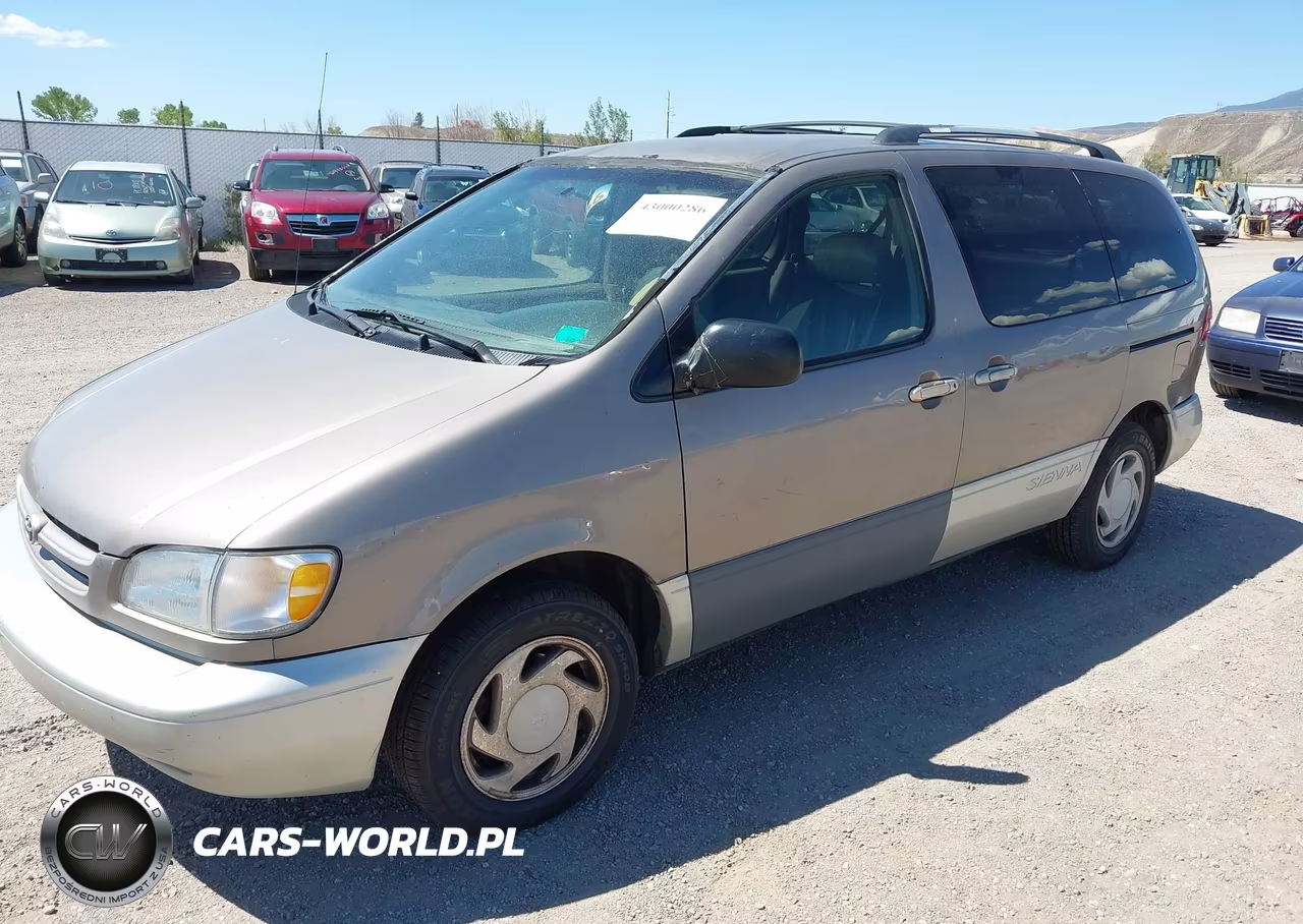 1999 Toyota Sienna Xle VIN:4T3ZF13C5XU107312 - 2