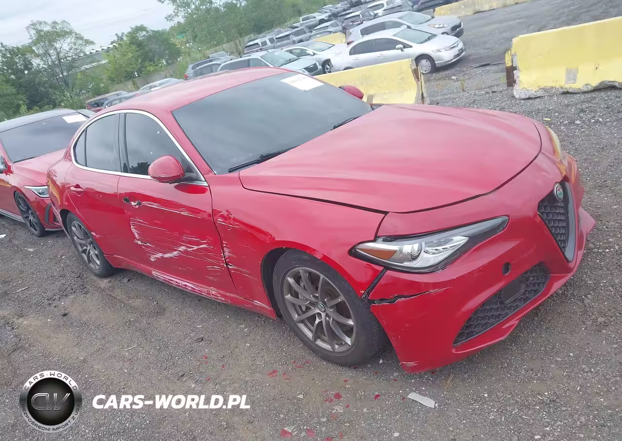 2018 Alfa Romeo Giulia Rwd