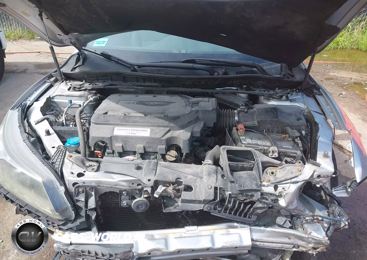 2014 Honda Accord Ex-L V-6 VIN:1HGCR3F8XEA016937 - 10