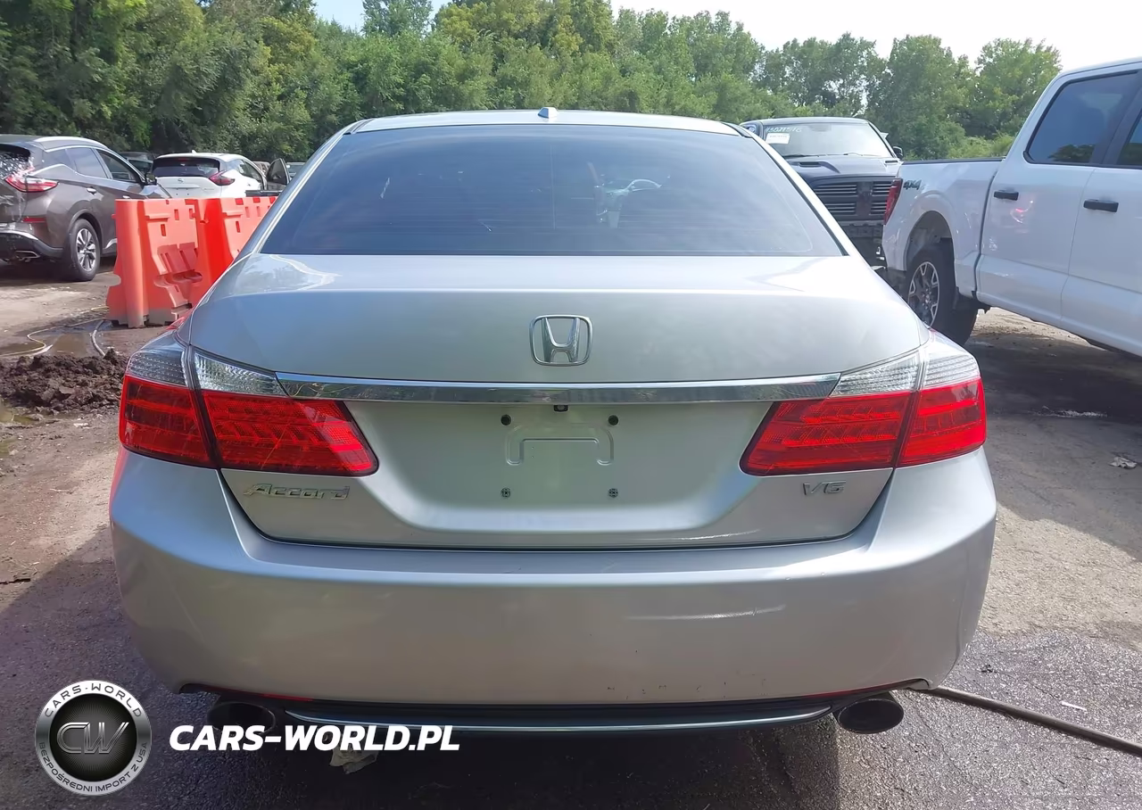 2014 Honda Accord Ex-L V-6 VIN:1HGCR3F8XEA016937 - 16