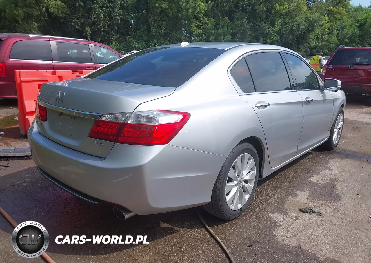 2014 Honda Accord Ex-L V-6 VIN:1HGCR3F8XEA016937 - 4