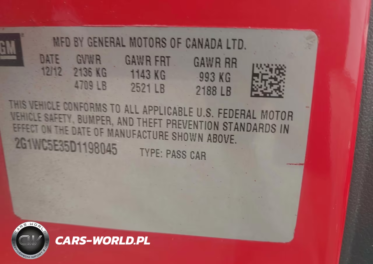 2013 Chevrolet Impala Ltz VIN:2G1WC5E35D1198045 - 9