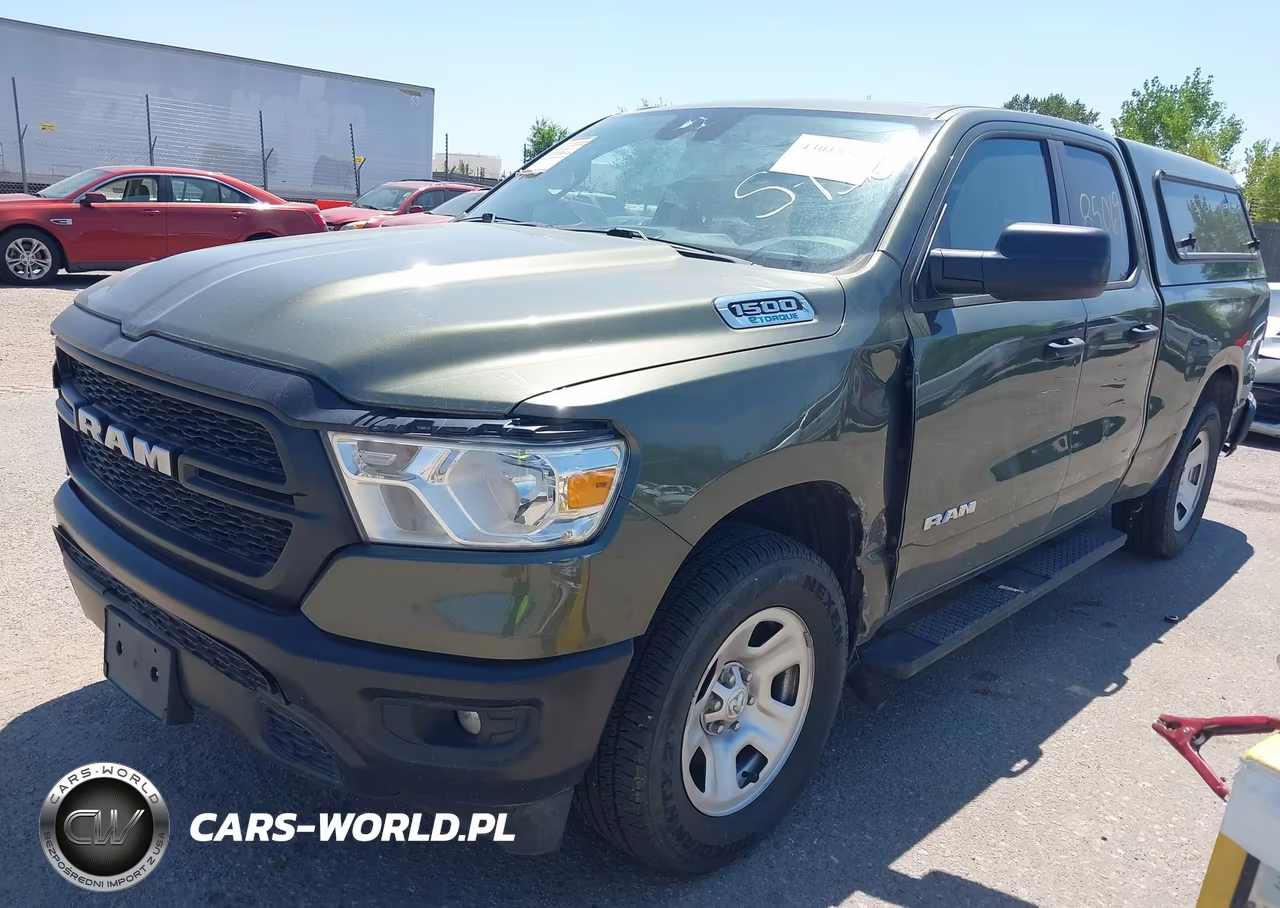 2021 Ram 1500 Tradesman 4X4 6'4 Box VIN:1C6RRFCGXMN714310 - 2