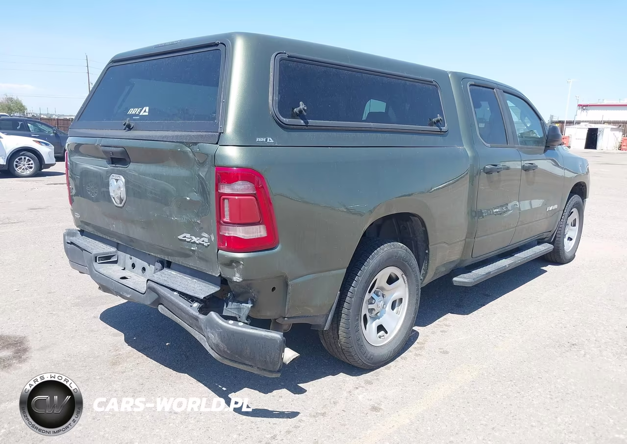 2021 Ram 1500 Tradesman 4X4 6'4 Box VIN:1C6RRFCGXMN714310 - 4
