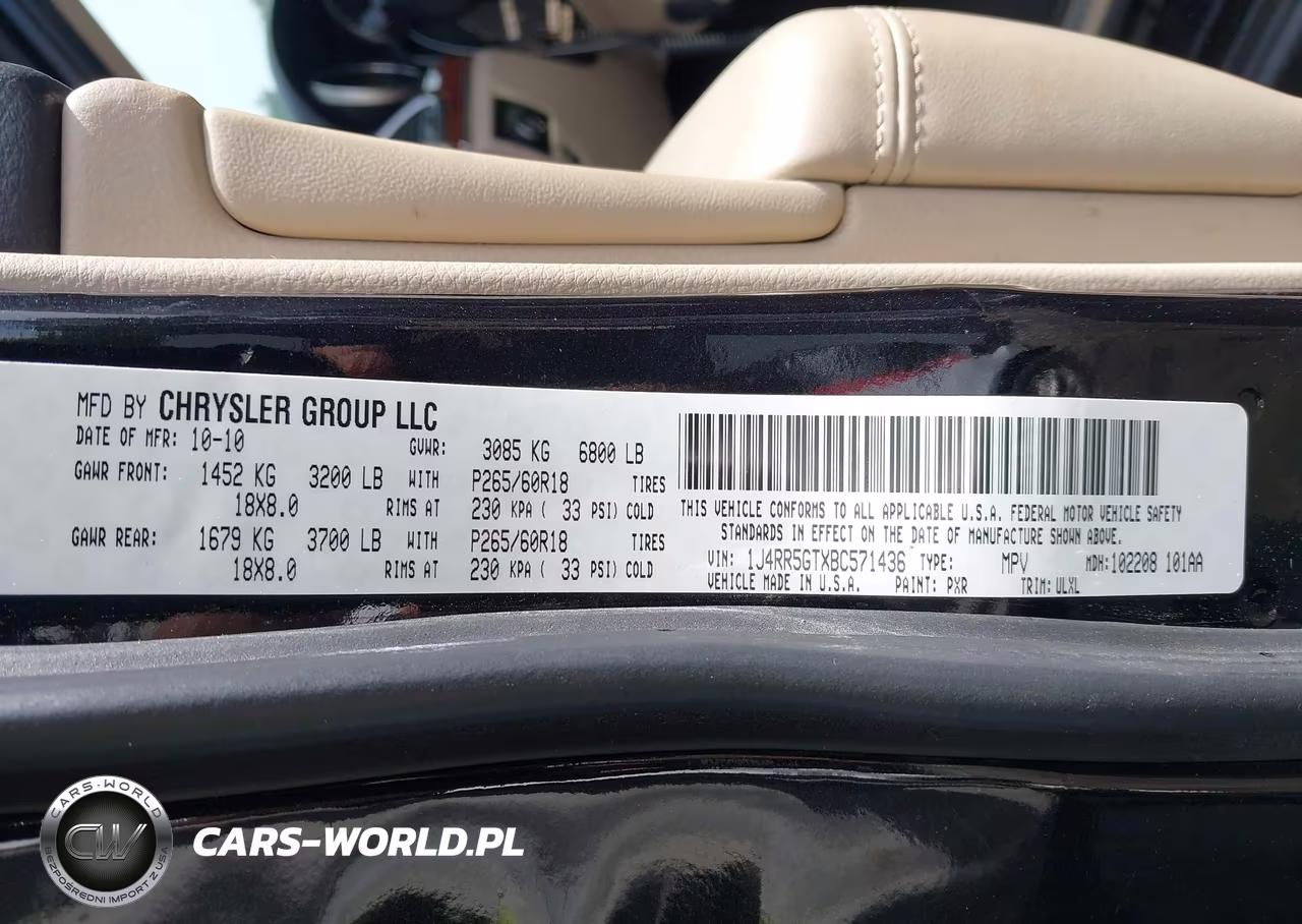 2011 Jeep Grand Cherokee Limited VIN:1J4RR5GTXBC571436 - 9