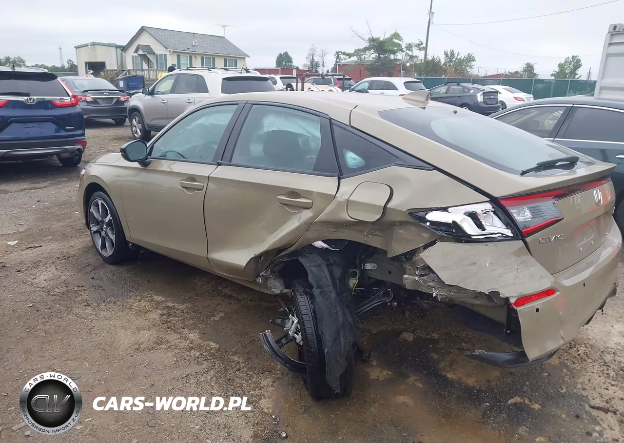 2025 Honda Civic Hybrid Sport Touring VIN:19XFL4H91SE015452 - 3