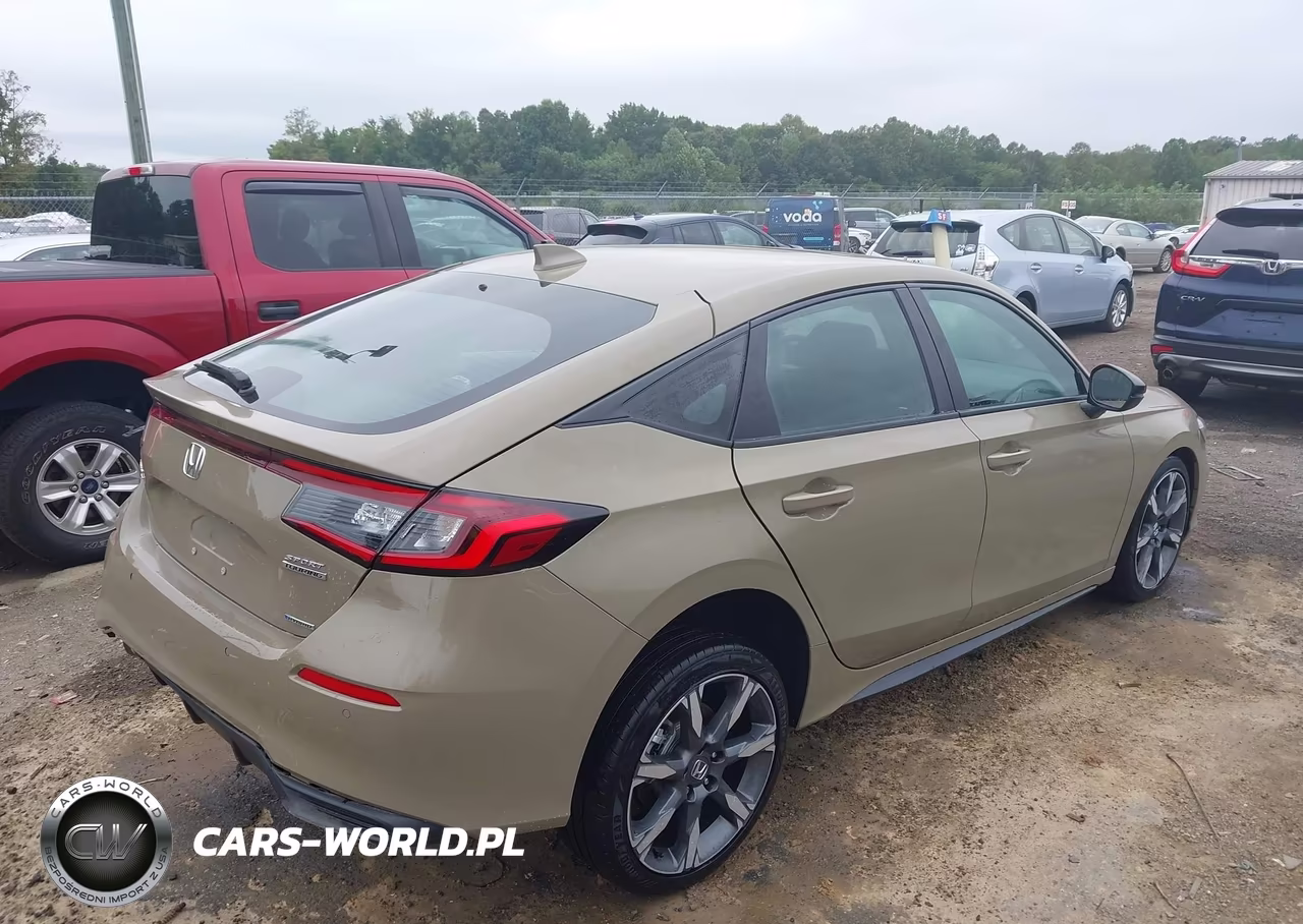 2025 Honda Civic Hybrid Sport Touring VIN:19XFL4H91SE015452 - 4