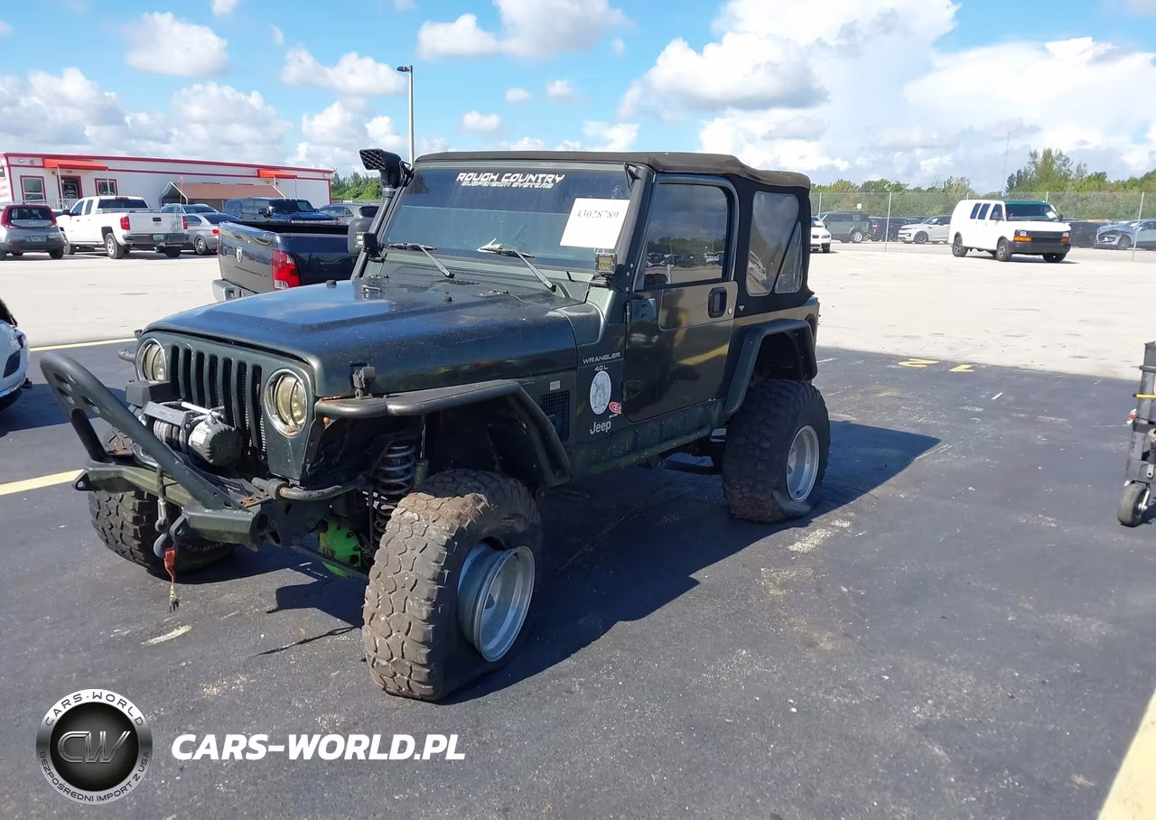 1998 Jeep Wrangler Sport VIN:1J4FY19S3WP755988 - 2